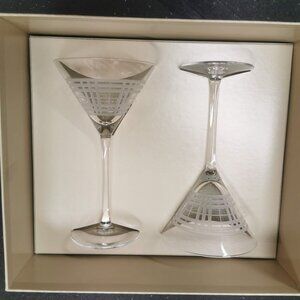 Burberry Martini Glasses